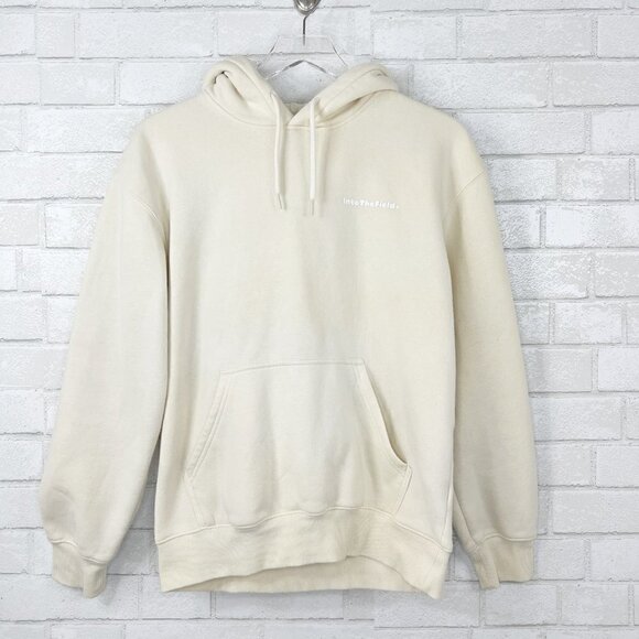 H&M Into the Field Cream Relaxed Hoodie Men's Size XS - Picture 2 of 11